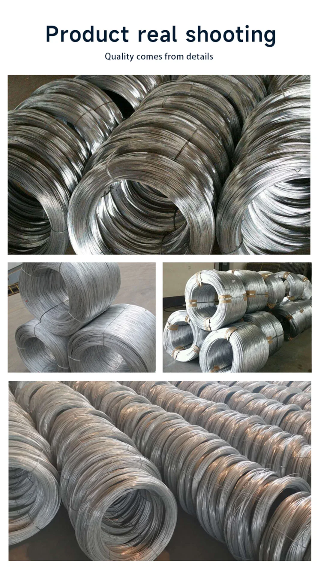 Gi Galvanized Welded Iron Steel Wire Mesh for Construction in Stock