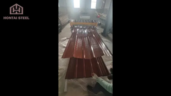 18 20 22 게이지 골판지 아연 도금 아연 지붕 시트 철 금속 색상 코팅 강철 루핑 시트 주석 가격